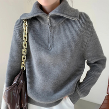Load image into Gallery viewer, Collared Knit Sweater
