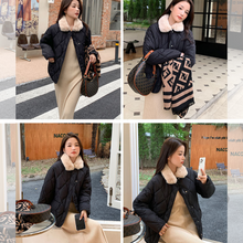 Load image into Gallery viewer, Quilted Puffer Jacket