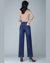 Load image into Gallery viewer, Fleece Denim Pants