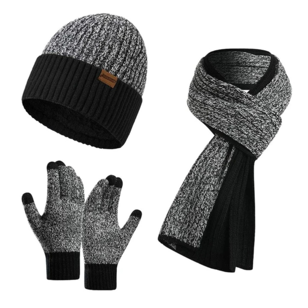 Gloves Beanie Scarf Set