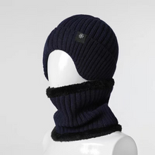 Load image into Gallery viewer, Ear Cuff Beanie and Neck Warmer Set