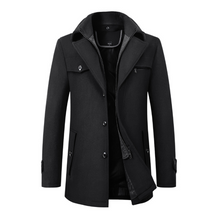Load image into Gallery viewer, Soft Wool Blend Coat for Men