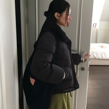 Load image into Gallery viewer, High Collar Sherpa Puffer Jacket