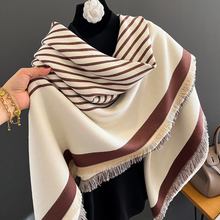 Load image into Gallery viewer, Reversible Square Scarf