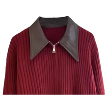 Load image into Gallery viewer, Dual-zip Sweater