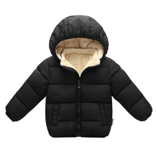 Load image into Gallery viewer, Kiddie Fleece Bubble Jacket