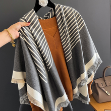 Load image into Gallery viewer, Reversible Square Scarf