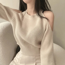 Load image into Gallery viewer, Open Shoulder Sweater