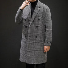 Load image into Gallery viewer, Long Houndstooth Coat