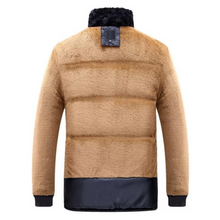 Load image into Gallery viewer, Black Parka Jacket for Men