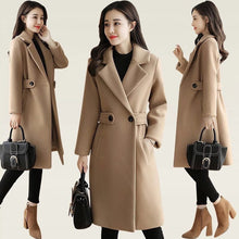 Load image into Gallery viewer, Belted Wool Coat