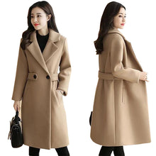 Load image into Gallery viewer, Belted Wool Coat