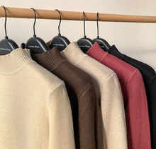 Load image into Gallery viewer, Cashmere Longsleeves - Mockneck