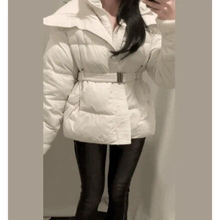 Load image into Gallery viewer, Wide Collar Puffer Jacket
