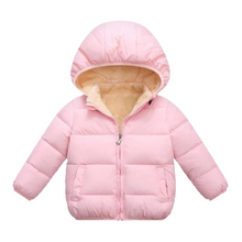 Load image into Gallery viewer, Kiddie Fleece Bubble Jacket
