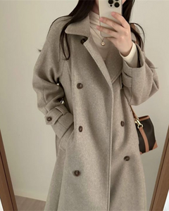 Soft Wool Trench Coat