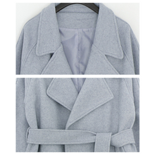 Load image into Gallery viewer, Premium Wool Wrap Coat
