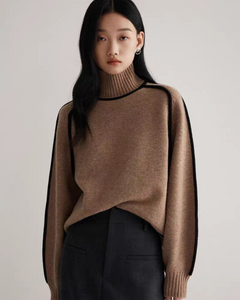 Lined Knit Turtleneck