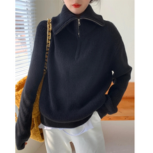 Load image into Gallery viewer, Collared Knit Sweater
