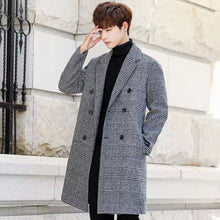 Load image into Gallery viewer, Long Houndstooth Coat

