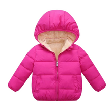 Load image into Gallery viewer, Kiddie Fleece Bubble Jacket
