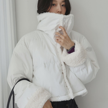 Load image into Gallery viewer, Reversible Cropped Puffer
