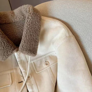 Fuzzy-lined Jacket