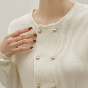 Button Cardigan Sweater