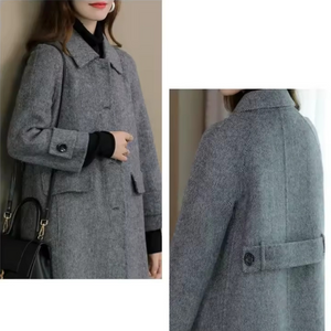 Wool Raglan Coat