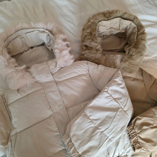 Load image into Gallery viewer, Fleece-lined Puffer with Detachable Hood
