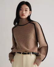 Load image into Gallery viewer, Lined Knit Turtleneck
