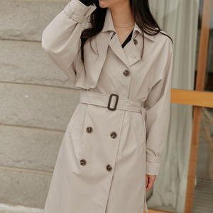 Side Slit Trench Coat