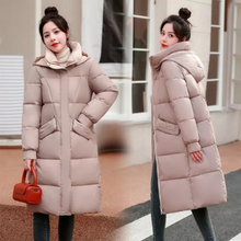 Load image into Gallery viewer, Collared Long Bubble Jacket
