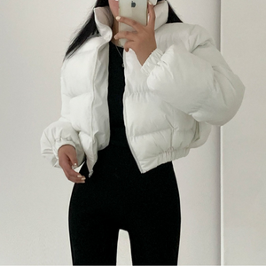 Cropped Bubble Jacket