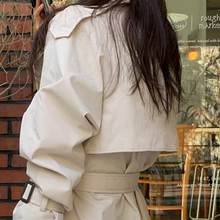 Load image into Gallery viewer, Long Raglan Trench Coat
