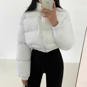 Cropped Bubble Jacket