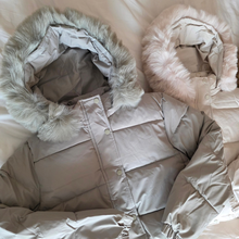 Load image into Gallery viewer, Fleece-lined Puffer with Detachable Hood

