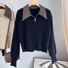 Load image into Gallery viewer, Dual-zip Sweater

