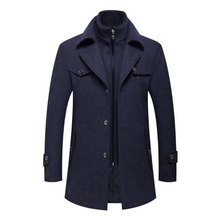 Load image into Gallery viewer, Soft Wool Blend Coat for Men
