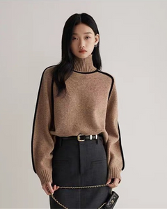 Lined Knit Turtleneck