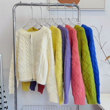 Load image into Gallery viewer, Knit Sweater Cardigan
