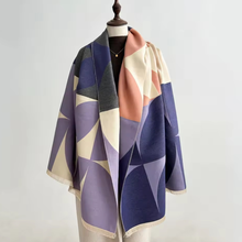 Load image into Gallery viewer, Printed Cashmere Blend Scarf
