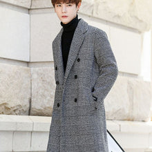 Load image into Gallery viewer, Long Houndstooth Coat
