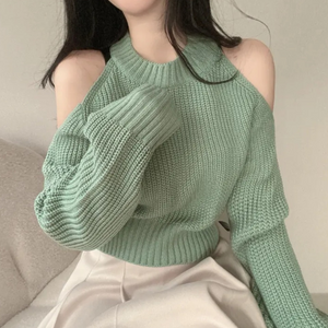 Open Shoulder Sweater