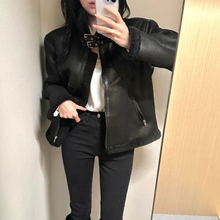 Load image into Gallery viewer, High-Collar Suede Jacket
