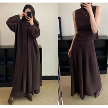 Load image into Gallery viewer, Three-piece Knit Set
