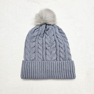 Pompom Fleece Beanie