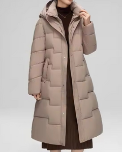 Long Bubble Jacket with Cinched Waist