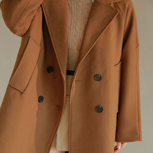 Raglan Wool Blend coat