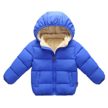 Load image into Gallery viewer, Kiddie Fleece Bubble Jacket
